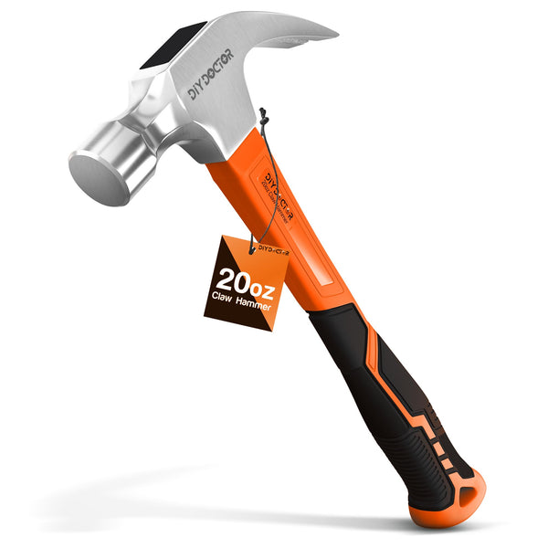 DIY Doctor 20oz forged steel claw hammer
