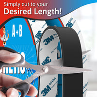 Magnetic tape thin profile detail