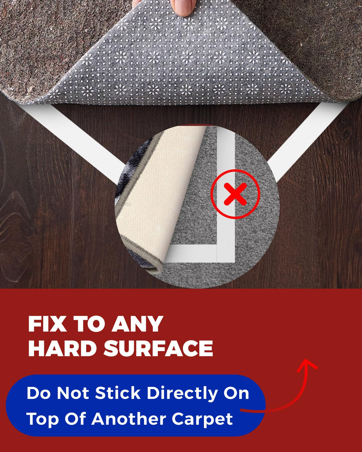 Carpet tape residue free removal