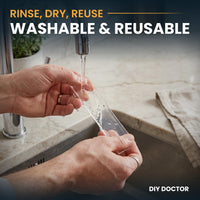 Nano tape gel adhesive detail
